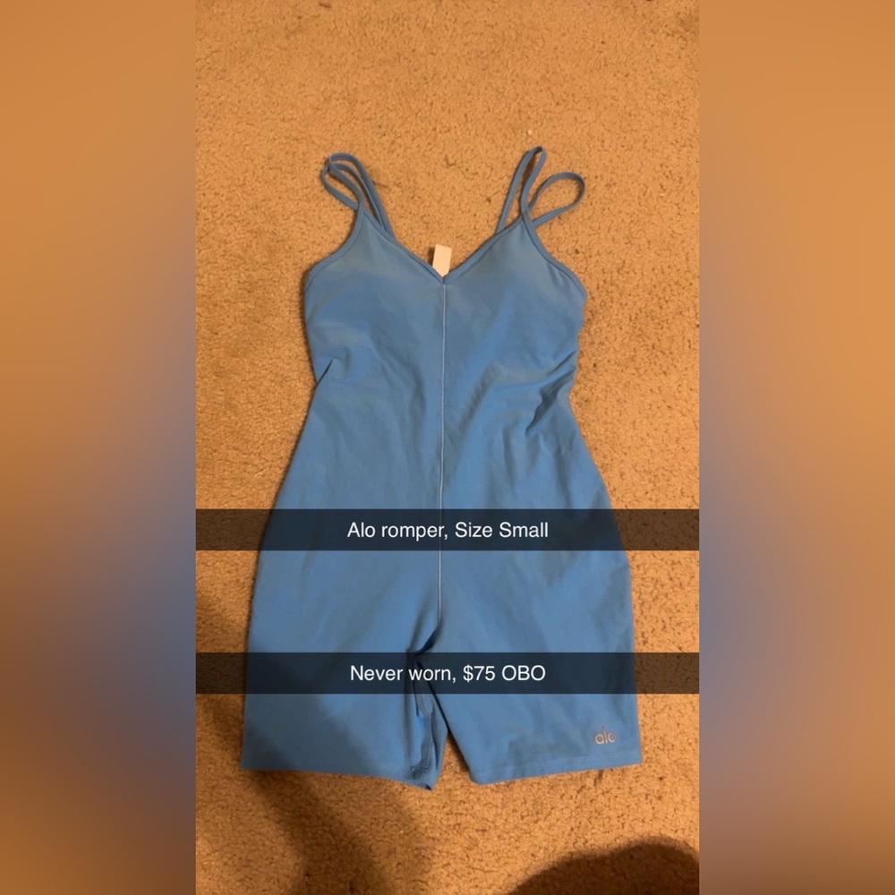 Alo Romper

Never worn